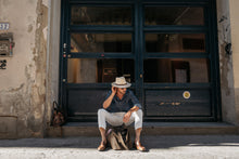 Carica l'immagine nel visualizzatore di Gallery, Camicia su misura cotone effetto DENIM - CIFRE Sartoria