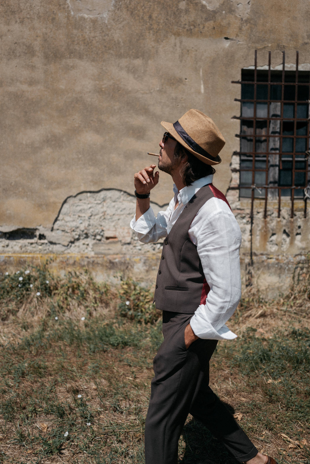 Camicia su misura LINO - CIFRE Sartoria